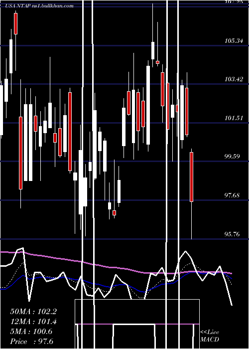  Daily chart NetappInc