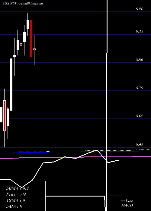  monthly chart NuveenAmt