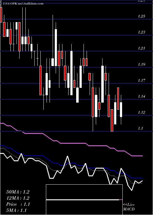  Daily chart OpkoHealth