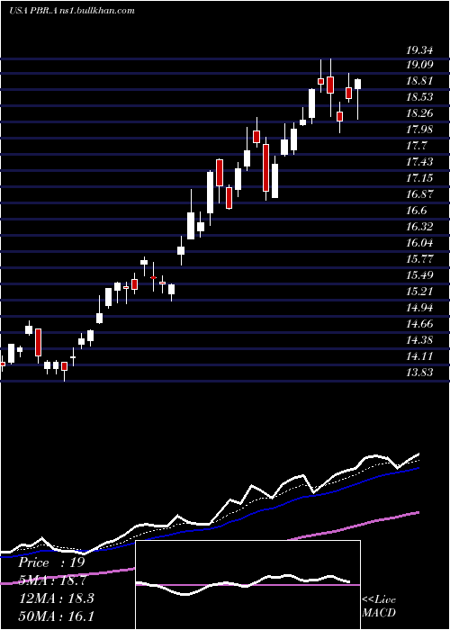  Daily chart PetroleoBrasileiro