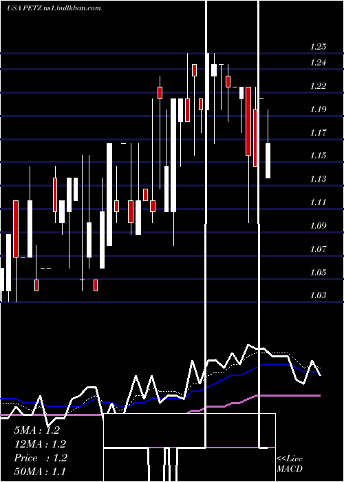  Daily chart TdhHoldings