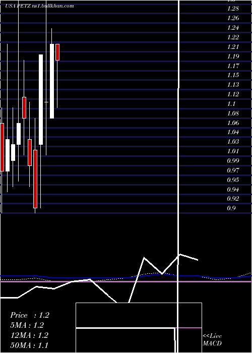 monthly chart TdhHoldings
