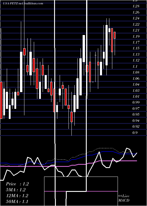  weekly chart TdhHoldings