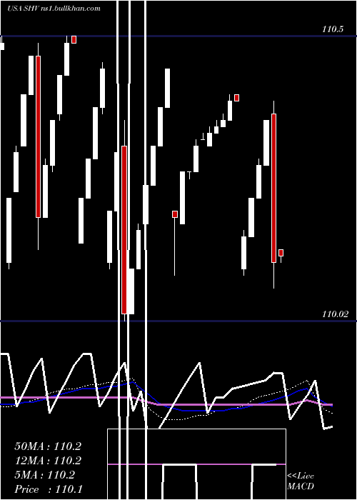  weekly chart IsharesShort