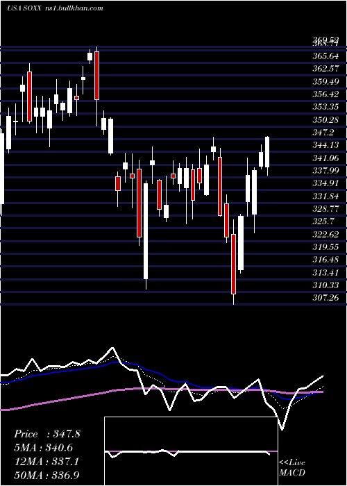  Daily chart IsharesPhlx