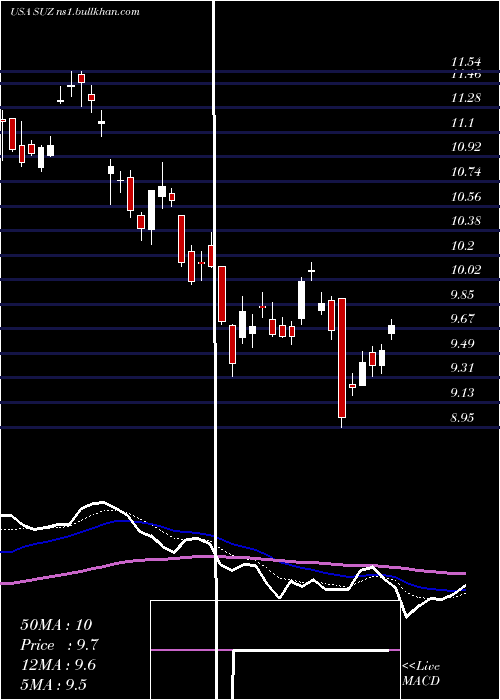  Daily chart SuzanoPapel