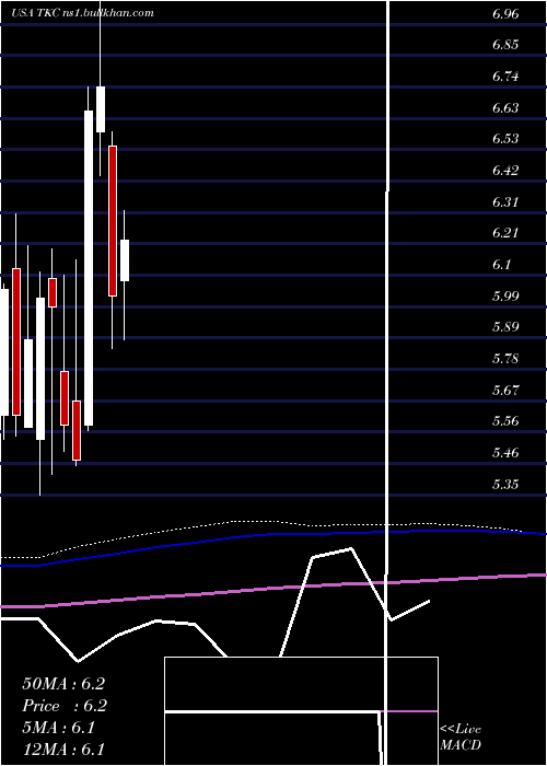  monthly chart TurkcellIletisim