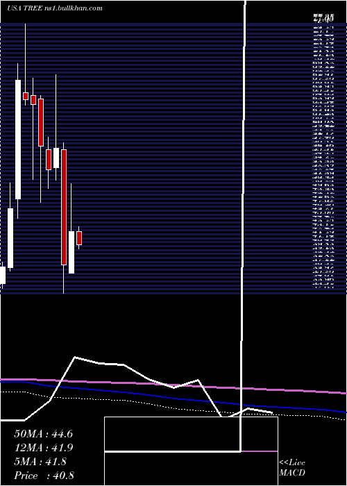  monthly chart LendingtreeInc