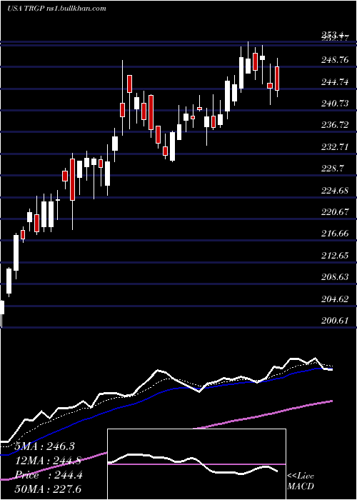  Daily chart TargaResources