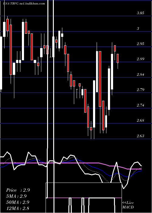  Daily chart TrivagoN