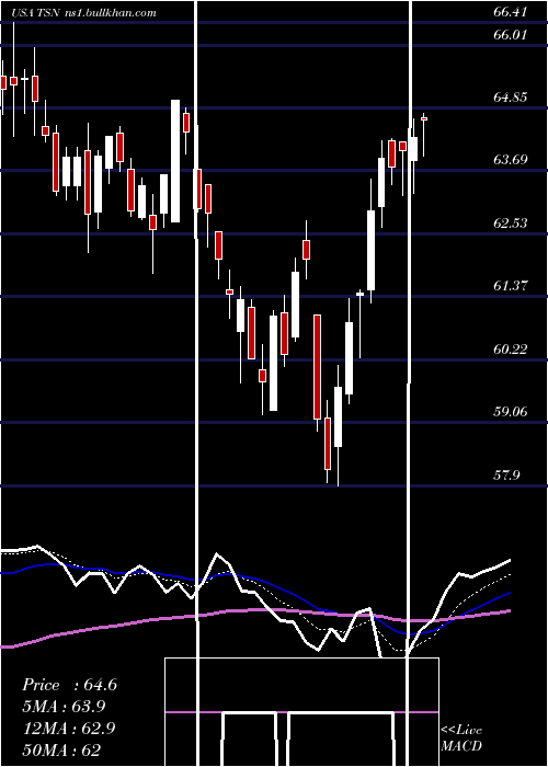  Daily chart TysonFoods