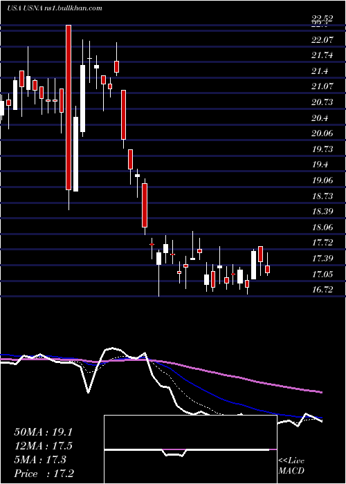  Daily chart UsanaHealth