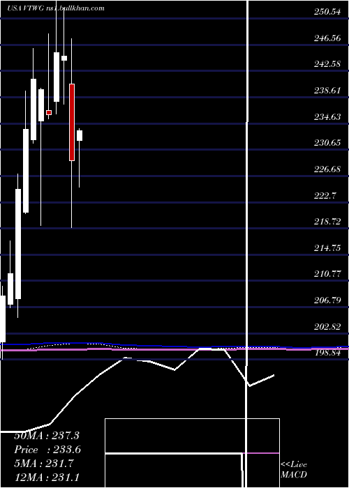 monthly chart VanguardRussell
