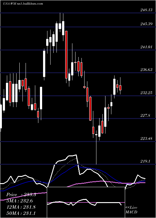  Daily chart WasteManagement